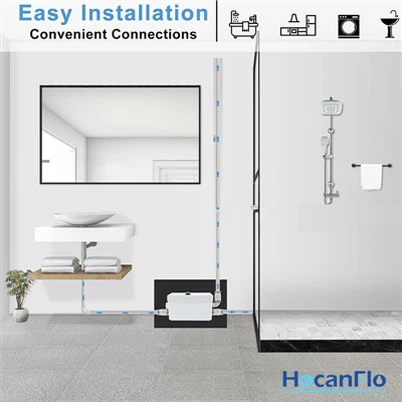 Basement Bathroom Plumbing With Ejector Pump