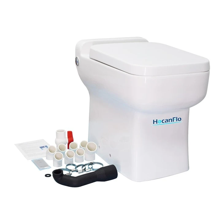 China Cost-effective Macerating Pump Ceramic Floor Mounted Commode For Household