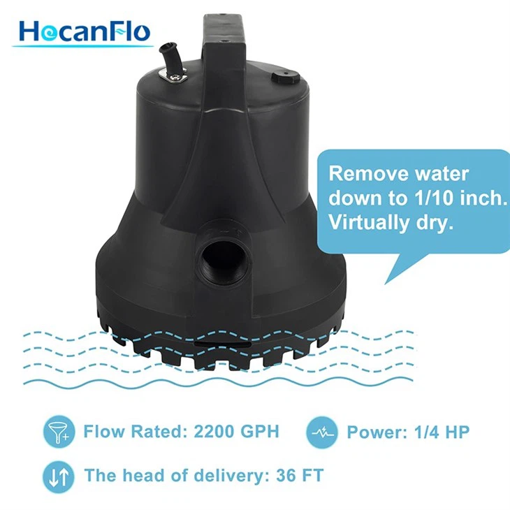 Portable Submersible Pump For Clean