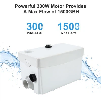 300w Macerator Lifting Pump For Shower