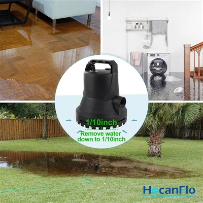 400w Portable Submersible Pump For Clean