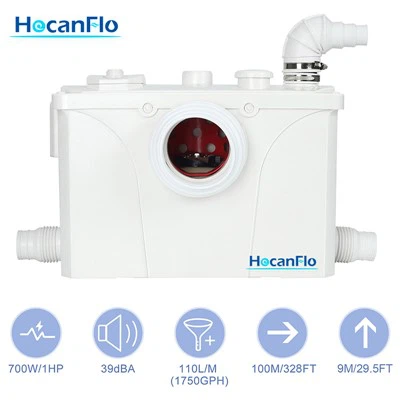 Can a powerful macerating pump be used in a car wash?