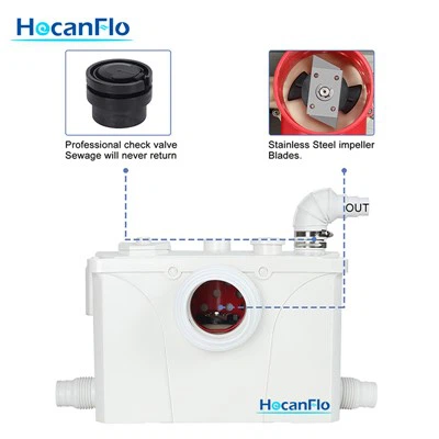 Shower Booster Pumps For Gravity And Mixed Systems